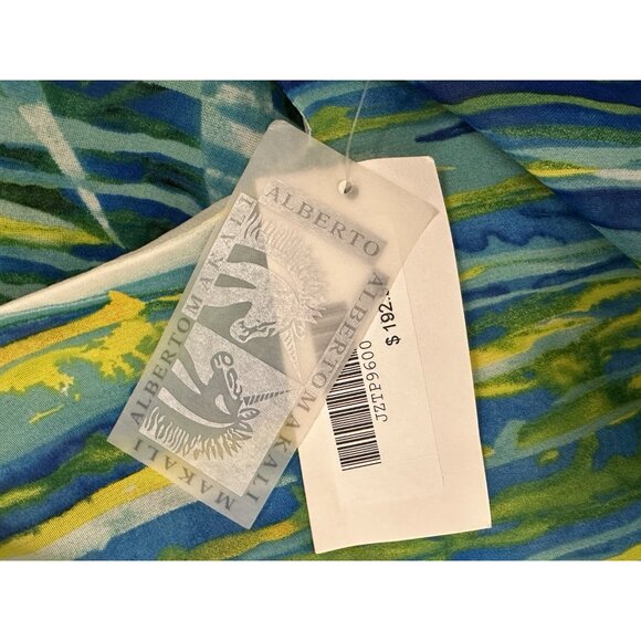 NWT Alberto Makali Dress Womens 6 Maxi 90's Y2K Whimsigoth Quiet Luxury Vintage - Picture 9 of 12